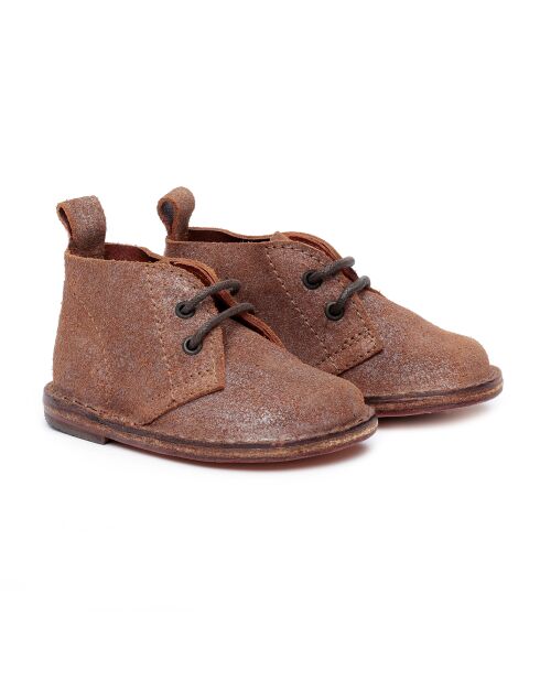 Chaussures en cuir 1016 marron
