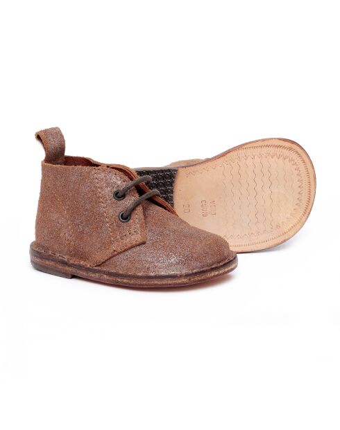 Chaussures en cuir 1016 marron