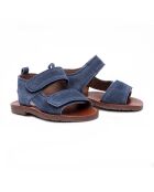 Sandales en daim 1243 bleues