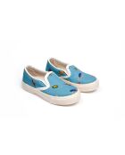 Sneakers en tissu 140 bleus