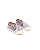 Chaussures en tissu 77 à motif bleues