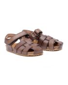 Sandales en cuir BK8 taupes