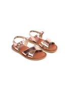 Sandales en cuir S2 bronzes