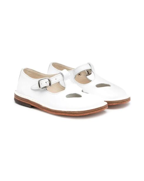 Sandales en cuir 1026 blanches