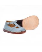 Chaussures en cuir John azur