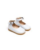 Babies en cuir 619 azur