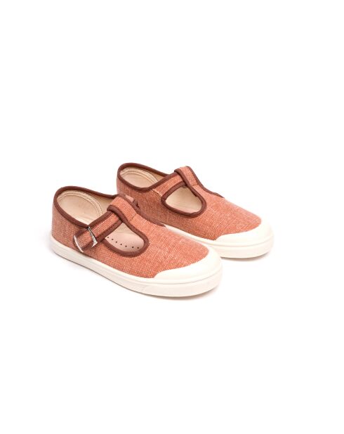 Chaussures en tissu 79 marron