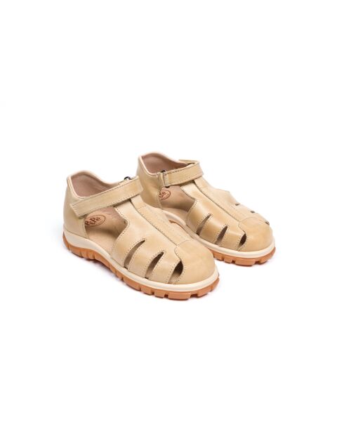 Sandales en cuir 870 beiges