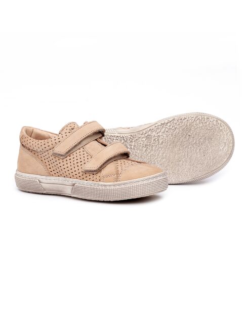 Sneakers en cuir 743VLC beiges