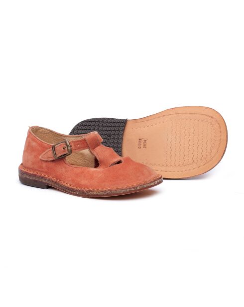 Sandales en cuir 1026 briques