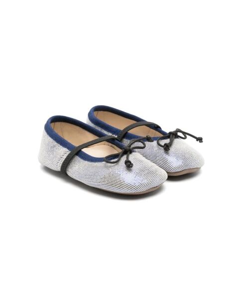 Ballerines en tissu 278 bleues
