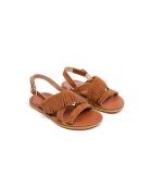 Sandales en daim S13 marron