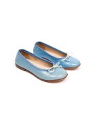 Ballerines en cuir verni 3062 azur