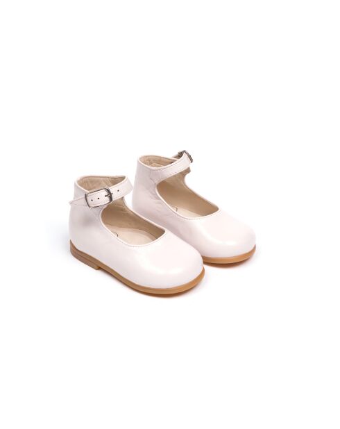 Babies en cuir 619 roses