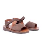 Sandales en cuir 1233 marron