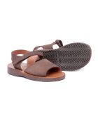 Sandales en cuir 1233 marron