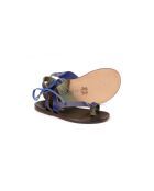 Sandales en cuir 1245 bleues