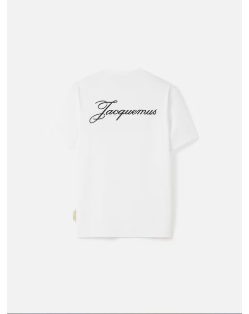 T-Shirt Logo blanc