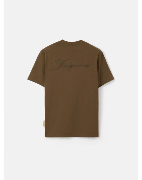 T-Shirt Logo kaki
