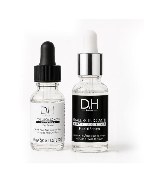 Coffret de sérum hydratant anti-âge avancé - 2 pièces