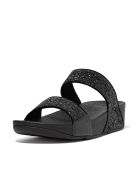 Mules Lulu pailletées noires