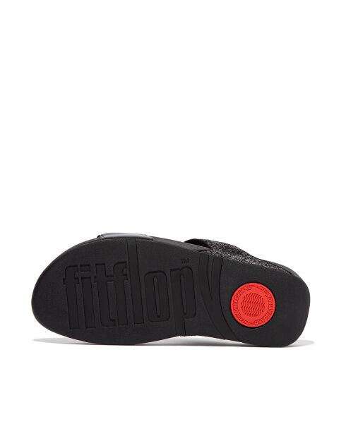Mules Lulu pailletées noires