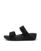 Mules Lulu réglables Shimmerlux noires