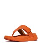 Tongs à plateforme réglable F-Mode Go orange