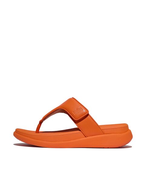 Tongs à plateforme réglable F-Mode Go orange