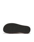 Tongs en cuir Iqushion gris argile