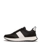 Baskets F-Mode Flow multi-matières noir / blanc
