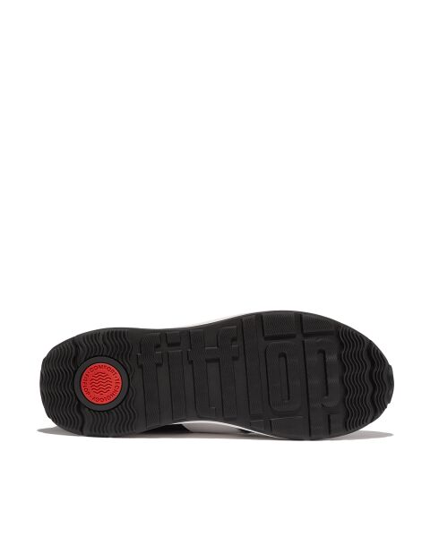 Baskets F-Mode Flow multi-matières noir / blanc