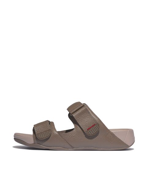 Mules en cuir à enfiler Gogh marron