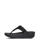 Tongs Lulu Shimmerfoil noires