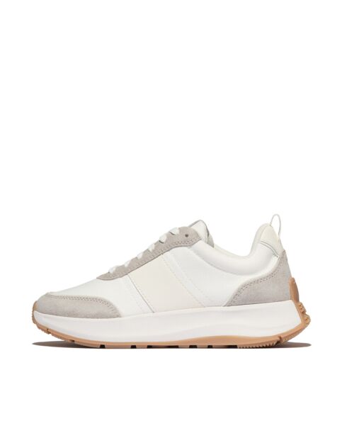 Sneakers en daim F-Mode blancs