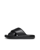 Mules en cuir rembourrées confort Iqushion D-Luxe noires