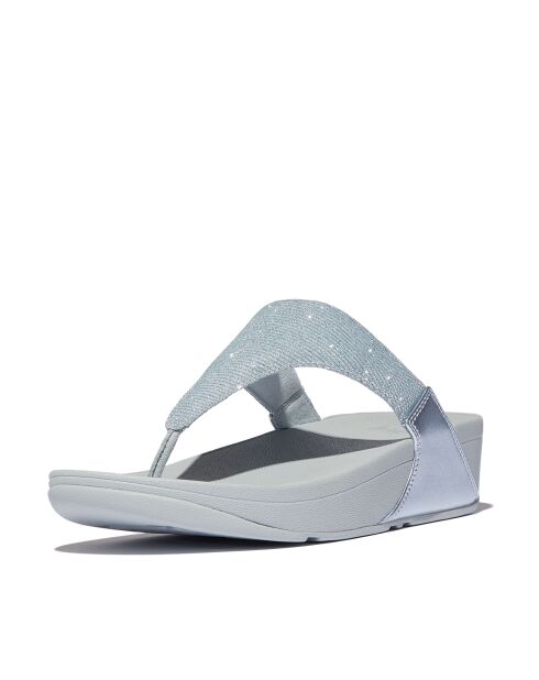 Tongs Toe-Post Lulu Shimmerlux bleues