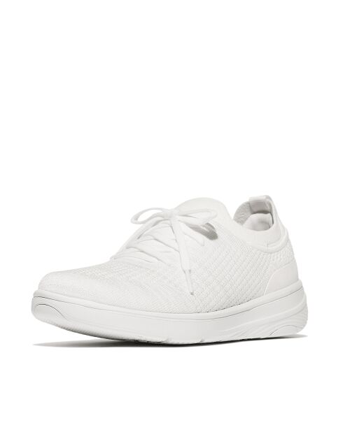 Baskets à enfiler Super-Q Knit à lacets blanches