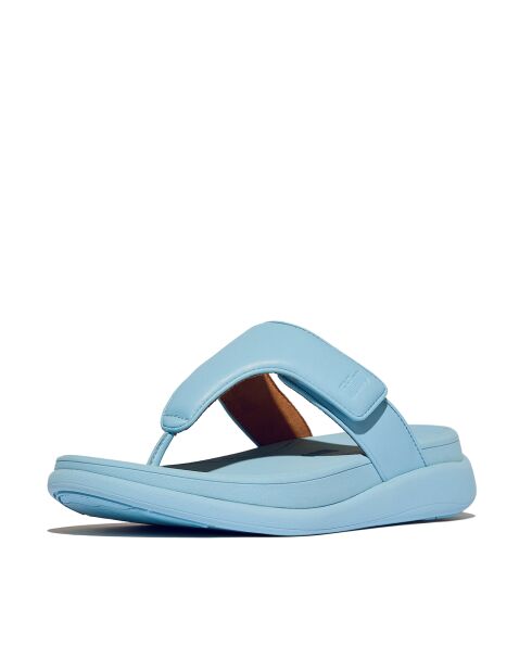 Tongs à plateforme réglable F-Mode Go bleu Bondi