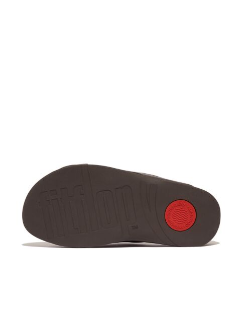 Mules en cuir grainé Surfer chocolat