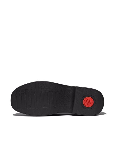 Mocassins F-Luma Chunky-Snaffle en cuir noirs