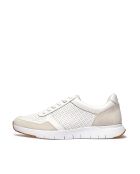 Sneakers en mélange de cuir Anatomiflex blanches