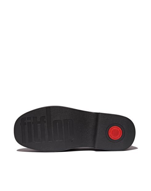 Mocassins demi-compensés F-Luma Chunky-Snaffle en daim chocolat