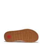 Mules F-Mode à plateforme en cuir dorées