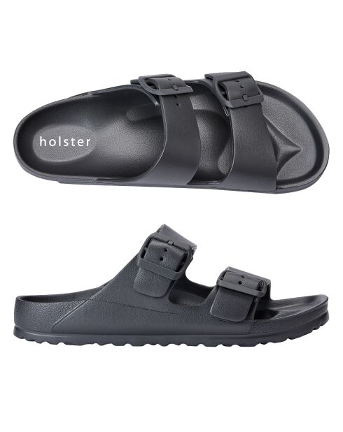 Slippers Sundreamer noir mat
