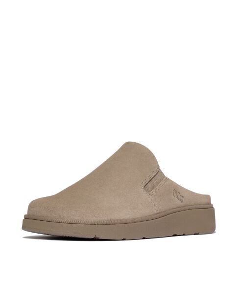 Mules fermées Gen-FF en daim taupe