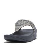 Tongs Lulu Shimmerweave Toe-Post bleu marine