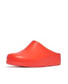 Sabots Shuv x Roksanda en cuir mandarine / bleu