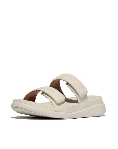 Mules à deux barres réglables F-Mode Go beige Paris