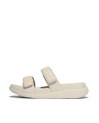 Mules à deux barres réglables F-Mode Go beige Paris